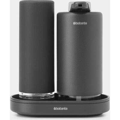 Brabantia Graues Seifenspender-Set - Stilvoll und Langlebig Brabantia Graues Seifenspender-Set - Stilvoll und Langlebig