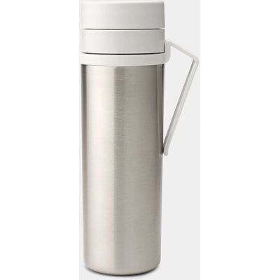 Brabantia 228667 Vattenflaska i rostfritt stål - 500ml Grå Brabantia 228667 Vattenflaska i rostfritt stål - 500ml Grå