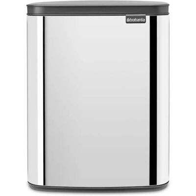 Brabantia Inox 12L Szemetes - Csendes, puhelias zárófedél Brabantia Inox 12L Szemetes - Csendes, puhelias zárófedél