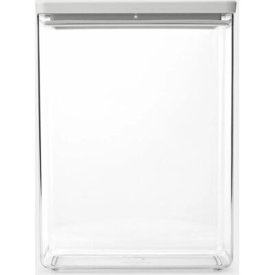 Brabantia Tasty+ Pojemnik - Stohowalny, 5,4L, Jasnoszary - Pojemnik na żywność Brabantia Tasty+ Pojemnik - Stohowalny, 5,4L, Jasnoszary - Pojemnik na żywność
