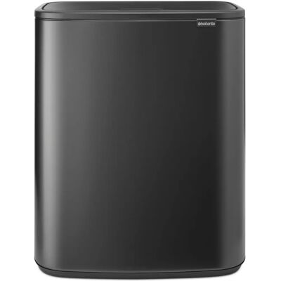 Brabantia Bo Touch Bin 2 x 30L - Confident Grey Brabantia Bo Touch Bin 2 x 30L - Confident Grey