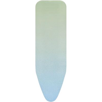 Brabantia strijkplankhoes - 124x38 cm, Groen/Lichtblauw, 8mm schuim Brabantia strijkplankhoes - 124x38 cm, Groen/Lichtblauw, 8mm schuim