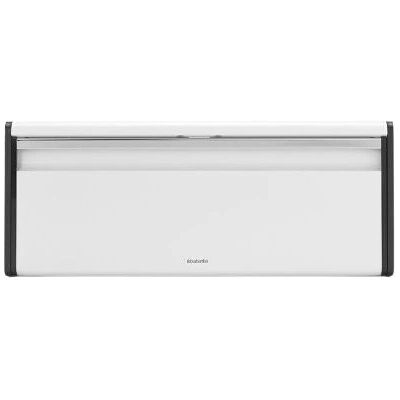 Brabantia 236785 Brotkasten - Platzsparend, Weißer Stahl Brabantia 236785 Brotkasten - Platzsparend, Weißer Stahl