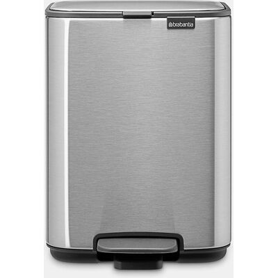 Brabantia Bo 4L Steel Trash Bin - Rectangular Product Type Brabantia Bo 4L Steel Trash Bin - Rectangular Product Type