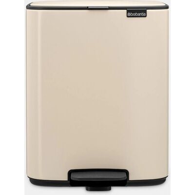 Brabantia Bo Pedal Bin 12 L Beige - Pedal Bin Brabantia Bo Pedal Bin 12 L Beige - Pedal Bin