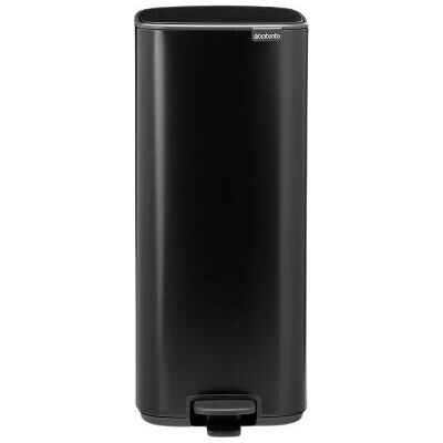 Brabantia Modell 238109 30L Rechteckiger Stahl-Schwarzer Mülleimer Brabantia Modell 238109 30L Rechteckiger Stahl-Schwarzer Mülleimer