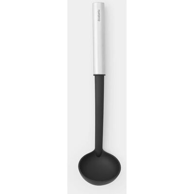 Louche Brabantia 250545 - Acier inoxydable & Noir - Publicité Louche Brabantia 250545 - Acier inoxydable & Noir - Publicité