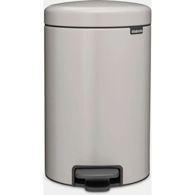 Brabantia NewIcon Pedal-Mülleimer - Stahlgrau - Abfalleimer Brabantia NewIcon Pedal-Mülleimer - Stahlgrau - Abfalleimer