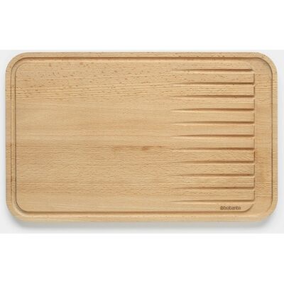 Brabantia 260704 Planche à découper viande - Bois de hêtre, double face - Publicité Brabantia 260704 Planche à découper viande - Bois de hêtre, double face - Publicité