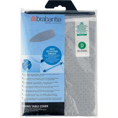 Brabantia Model 264528 Metallised Grey Ironing Board Cover Brabantia Model 264528 Metallised Grey Ironing Board Cover