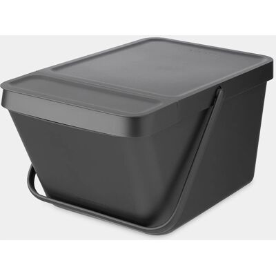 Brabantia Sort & Go 20 L stapelbar sopkorg - Grå Brabantia Sort & Go 20 L stapelbar sopkorg - Grå