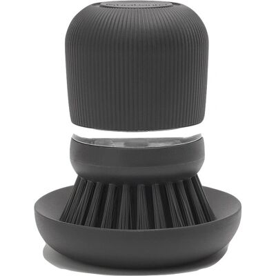 Organizador de fregadero Brabantia con cepillo para platos gris oscuro Organizador de fregadero Brabantia con cepillo para platos gris oscuro