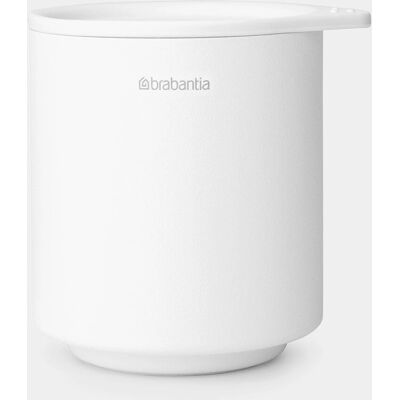 Brabantia MindSet Seau de Rangement - Organisateur Petit pour Salle de Bain - Blanc - Publicité Brabantia MindSet Seau de Rangement - Organisateur Petit pour Salle de Bain - Blanc - Publicité