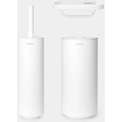 Brabantia MindSet Toilettenaccessoires - Grau - WC-Bürste, Halter & Spender Brabantia MindSet Toilettenaccessoires - Grau - WC-Bürste, Halter & Spender
