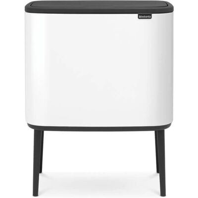 Brabantia Bo Touch Bin 3 x 11 L - Branco Brabantia Bo Touch Bin 3 x 11 L - Branco