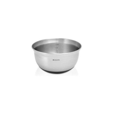 Bol mélangeur Brabantia 363825 - 1,0L - Acier Mat - Accessoire Cuisine - Publicité Bol mélangeur Brabantia 363825 - 1,0L - Acier Mat - Accessoire Cuisine - Publicité