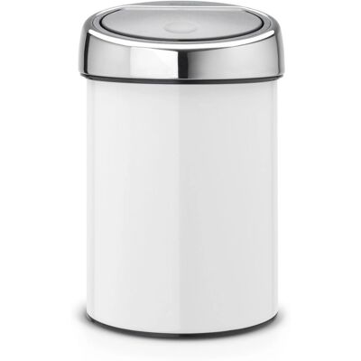 Brabantia Touch Bin 3 L - Weiß Brabantia Touch Bin 3 L - Weiß