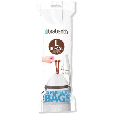 Brabantia 45L Müllbeutel - Maßgeschneidert, Extra Stark, Leicht zu Benutzen Brabantia 45L Müllbeutel - Maßgeschneidert, Extra Stark, Leicht zu Benutzen