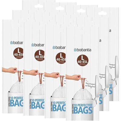 Modelo Brabantia BRA-371547X12 Sacos de lixo L 45L Modelo Brabantia BRA-371547X12 Sacos de lixo L 45L