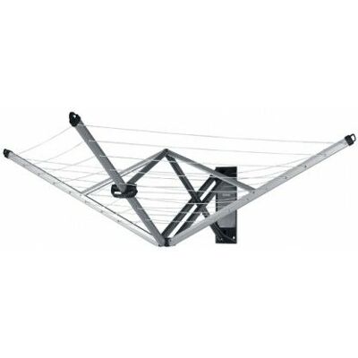 Brabantia WallFix Wandtrockner - 24m - Wandmontierter Trockner Brabantia WallFix Wandtrockner - 24m - Wandmontierter Trockner