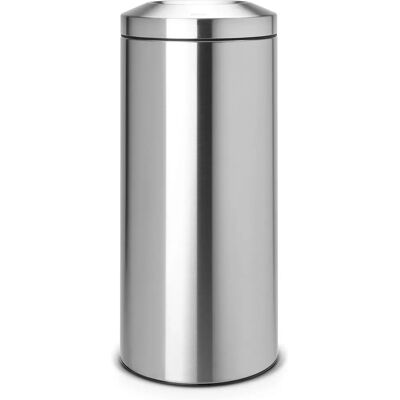 BRABANTIA 378621 Ognioodporny kosz na śmieci ze stali nierdzewnej - 30L BRABANTIA 378621 Ognioodporny kosz na śmieci ze stali nierdzewnej - 30L