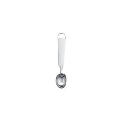 Cuillère à dessert Brabantia 400346 - Acier inoxydable et blanc - Publicité Cuillère à dessert Brabantia 400346 - Acier inoxydable et blanc - Publicité