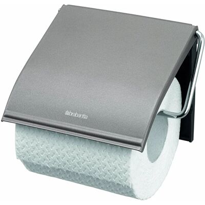 Brabantia ReNew Toiletrolhouder - Roestvrij, Grijs Brabantia ReNew Toiletrolhouder - Roestvrij, Grijs