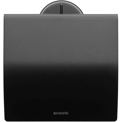 Support pour papier toilette Brabantia 483400 noir - Publicité Support pour papier toilette Brabantia 483400 noir - Publicité