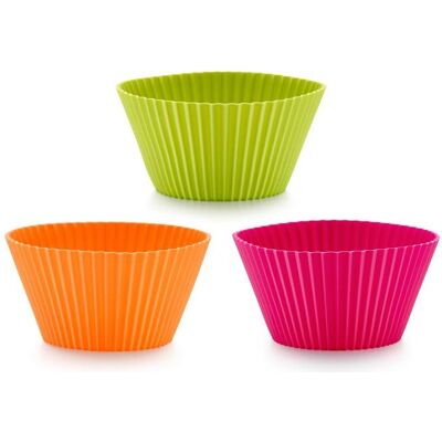 Lekue - 880681 - 7 cm - 6 stuks - cupcakevormpjes Lekue - 880681 - 7 cm - 6 stuks - cupcakevormpjes