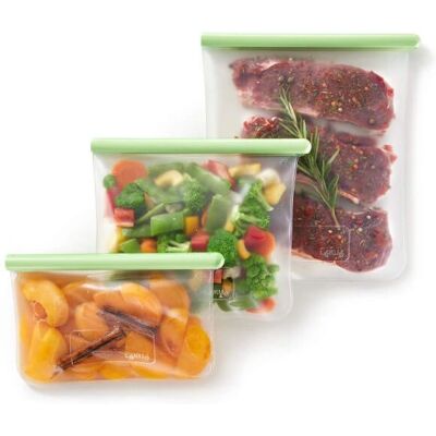 Lékué 883446 Sac de rangement alimentaire - Transparent Lékué 883446 Sac de rangement alimentaire - Transparent