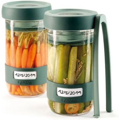 Lékué 885723 fermentation container - Green - Food Storage - Fermentation - Kitchen Gadget Lékué 885723 fermentation container - Green - Food Storage - Fermentation - Kitchen Gadget