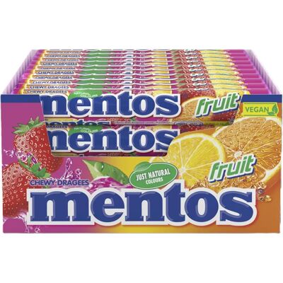 Mentos Frukt Godis - 40 Stycken - Godis Mentos Frukt Godis - 40 Stycken - Godis