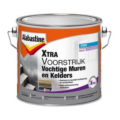 Alabastine - Xtra Voorstrijk - White - 2.5L - Primer Alabastine - Xtra Voorstrijk - White - 2.5L - Primer