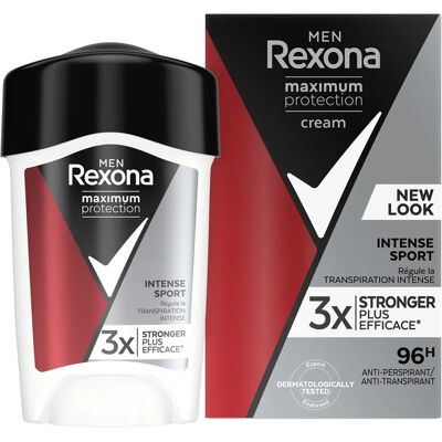 Rexona Protection Maximale Sport Intense - Antitranspirant pour Hommes - Publicité Rexona Protection Maximale Sport Intense - Antitranspirant pour Hommes - Publicité