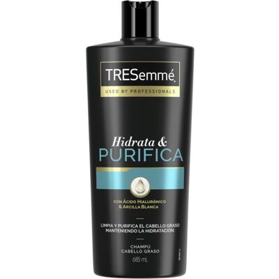 Champú TRESemmé Ácido Hialurónico y Arcilla Blanca - Hidratación y Purificación Champú TRESemmé Ácido Hialurónico y Arcilla Blanca - Hidratación y Purificación