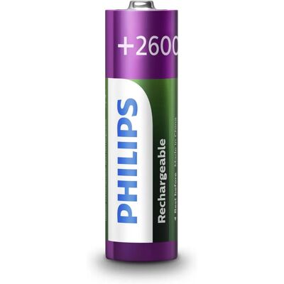 Philips R6B2A260/10 AA Wiederaufladbare Batterie - Haushaltstyp Philips R6B2A260/10 AA Wiederaufladbare Batterie - Haushaltstyp