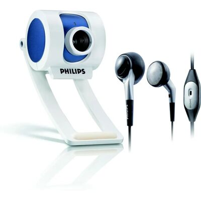 Philips SPC215NC/00 Webcam - Chat Vidéo Haute Résolution - Publicité Philips SPC215NC/00 Webcam - Chat Vidéo Haute Résolution - Publicité