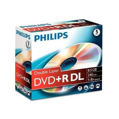 Philips 8710895992114 DVD+R DL 8.5GB - DVD Philips 8710895992114 DVD+R DL 8.5GB - DVD