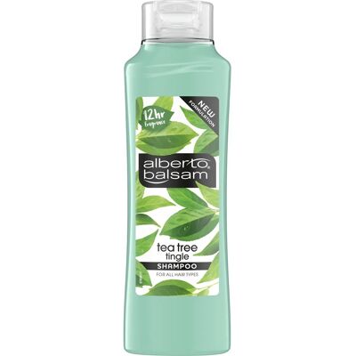 Shampoing Alberto Balsam Tea Tree Tingle - Publicité Shampoing Alberto Balsam Tea Tree Tingle - Publicité