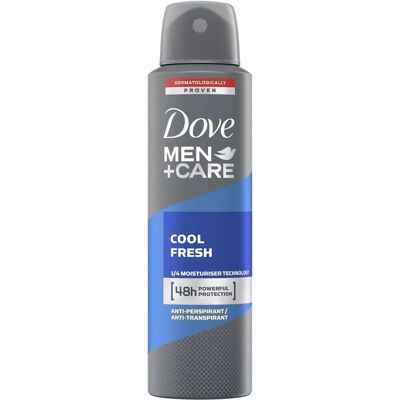 Dove Men+Care Cool Fresh Antiperspirant Aerosol 150ml - Deodorant Spray Dove Men+Care Cool Fresh Antiperspirant Aerosol 150ml - Deodorant Spray