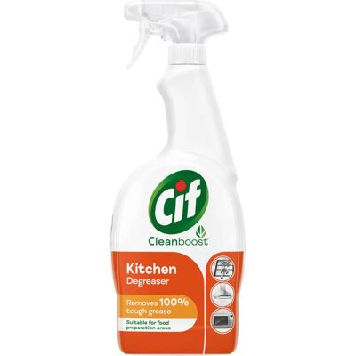 Cif Power & Shine Antibacterial Kitchen - 6 Pack 700ml Orange Cif Power & Shine Antibacterial Kitchen - 6 Pack 700ml Orange