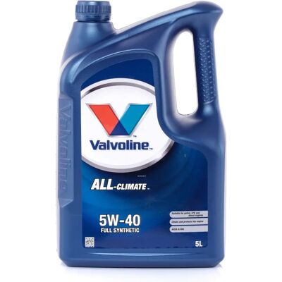 Valvoline All-Climate 5W-40 5L Óleo de Motor - Para Carros e Furgões Valvoline All-Climate 5W-40 5L Óleo de Motor - Para Carros e Furgões