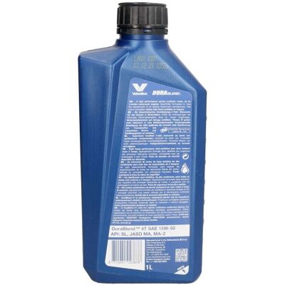 Valvoline Durablend 4T 15W-50 Motorolie - Motorolie Valvoline Durablend 4T 15W-50 Motorolie - Motorolie