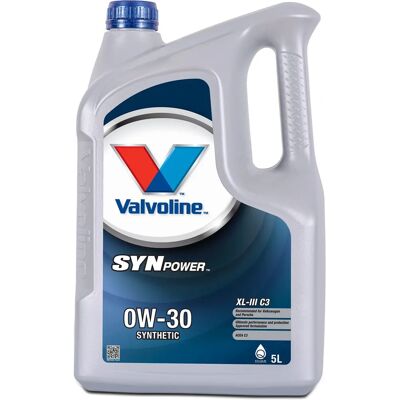 Valvoline Synpower XL-III C3 0W-30 Motorolie - 5L Valvoline Synpower XL-III C3 0W-30 Motorolie - 5L