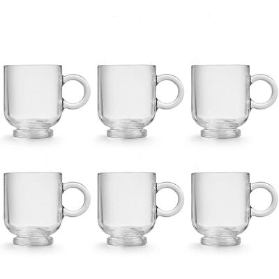 Tasses à Café Royal Leerdam Sentido - Ensemble de 6 - 220ml - Publicité Tasses à Café Royal Leerdam Sentido - Ensemble de 6 - 220ml - Publicité