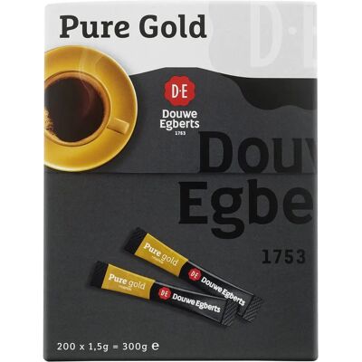 Douwe Egberts Pure Gold Instantkoffie - 200 Sticks Douwe Egberts Pure Gold Instantkoffie - 200 Sticks