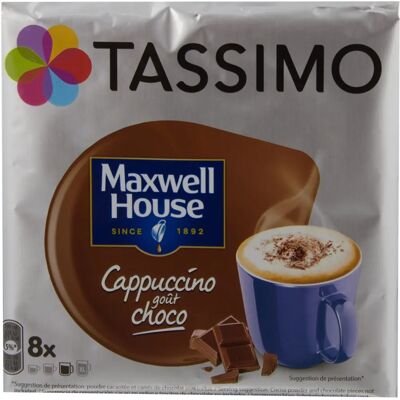 TASSIMO Maxwell House Cappuccino Schokolade - Kaffeekapseln TASSIMO Maxwell House Cappuccino Schokolade - Kaffeekapseln