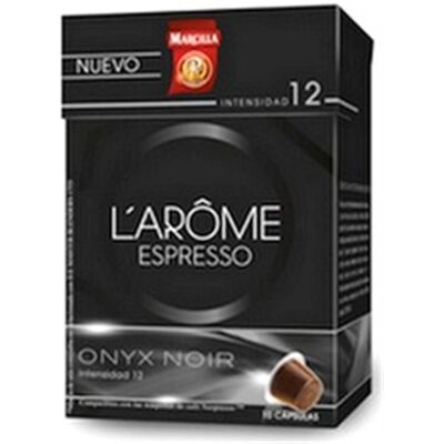 Cápsulas de Café L'Or Onyx - Intensidad 12 - 10 uds Cápsulas de Café L'Or Onyx - Intensidad 12 - 10 uds