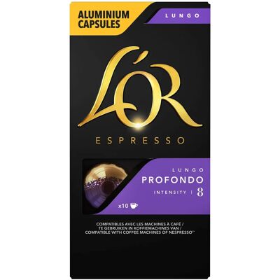 L'OR Lungo Profondo - Kaffekapsler L'OR Lungo Profondo - Kaffekapsler