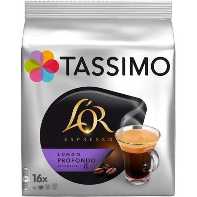 L'OR Lungo Profondo Kávékapszulák - Tassimo Kompatibilis L'OR Lungo Profondo Kávékapszulák - Tassimo Kompatibilis